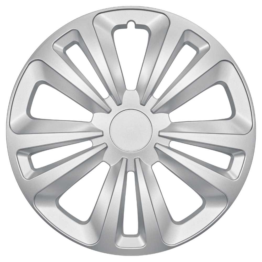 Terra Radkappen Felgenabdeckung, 4 Stück 13-17 Zoll Matt/Glänzend – Premium Radzierblenden, Autostyling