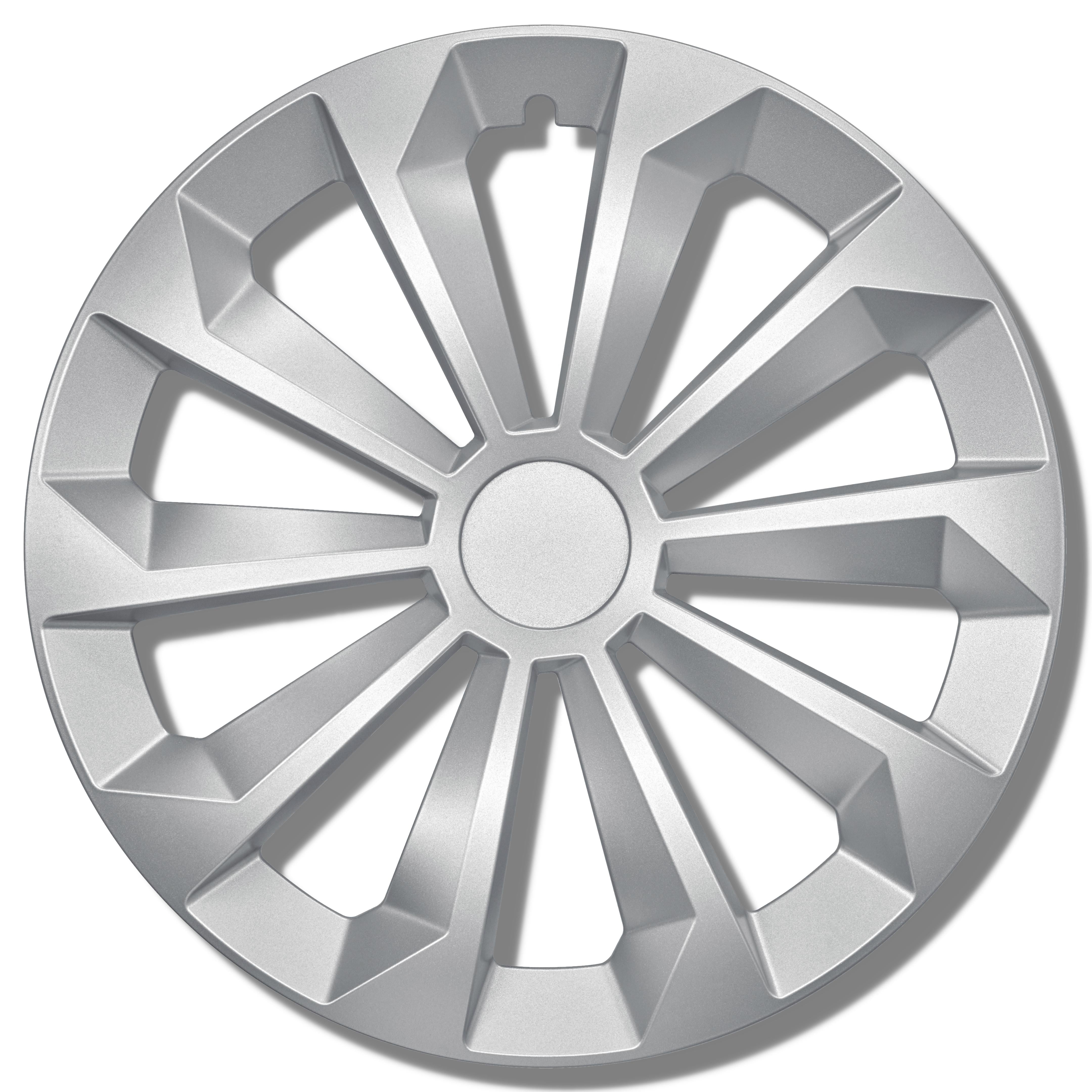 Fame Radkappen 13-16 Zoll – Silber, Schwarz, Silber/Schwarz