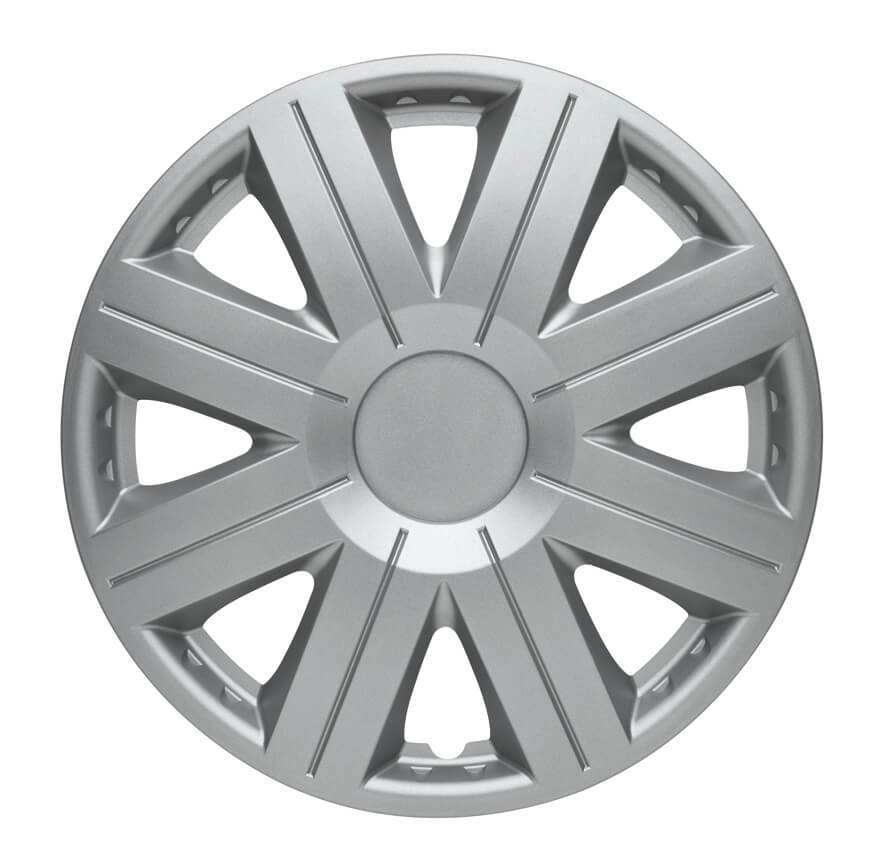Cosmos Radkappen Felgenabdeckung, 4 Stück 13-17 Zoll Matt/Glänzend – Premium Radzierblenden, Autostyling