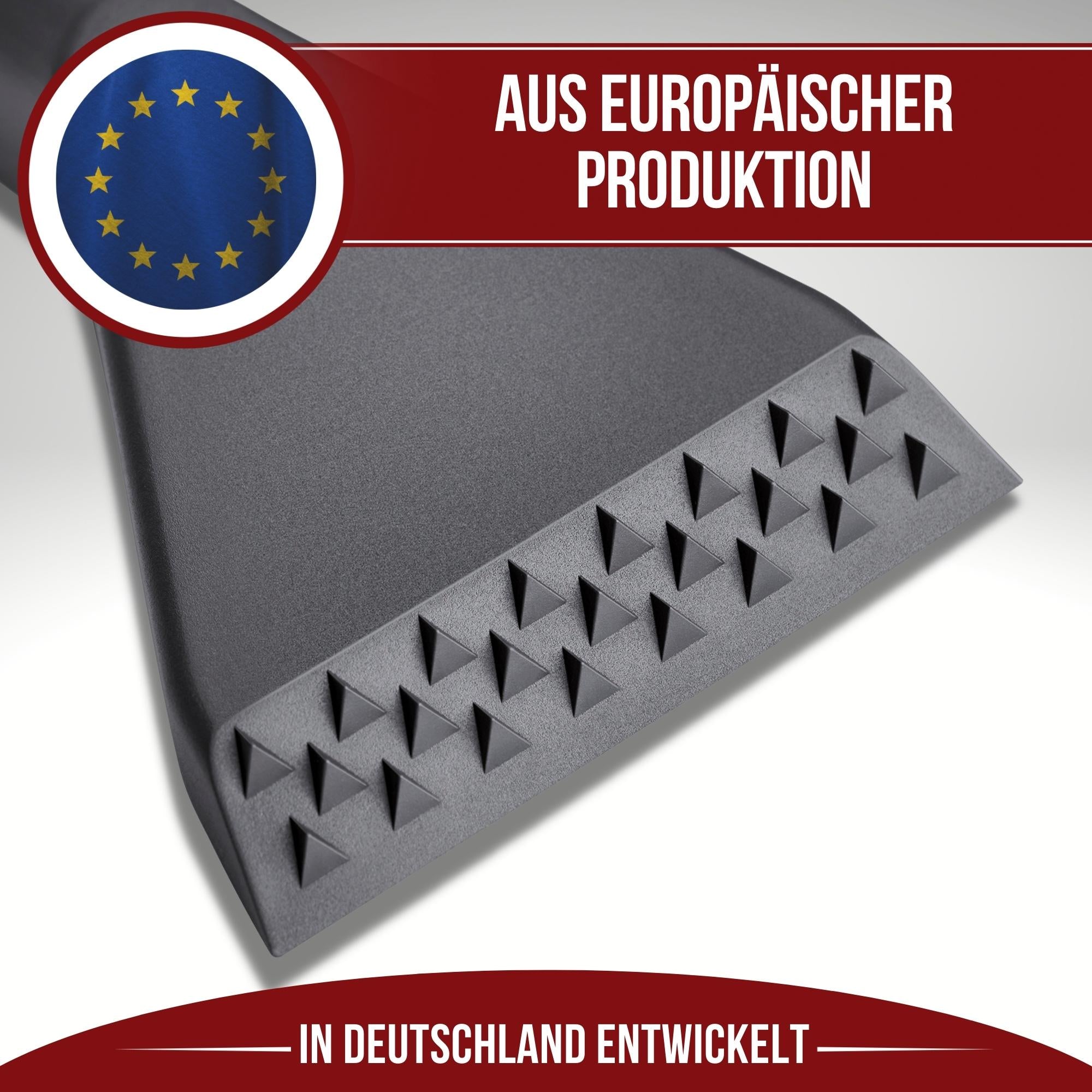 Eiskratzer – Schwarz Matt, Hochwertiger Kunststoff