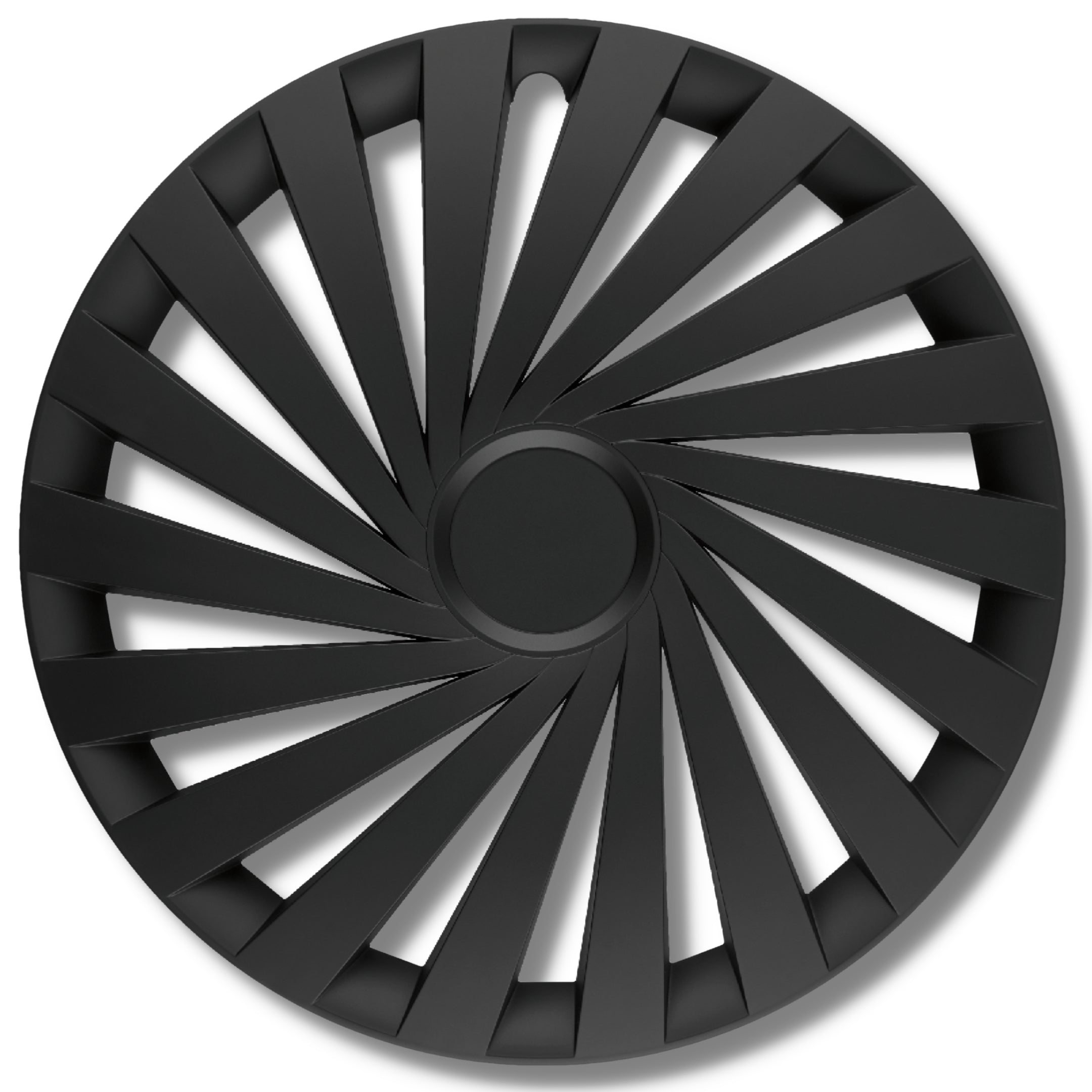 Empire Radkappen 14-17 Zoll – Silber & Schwarz Matt
