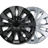 Storm Radkappen Felgenabdeckung, 4 Stück 13-17 Zoll Matt/Glänzend – Premium Radzierblenden, Autostyling

